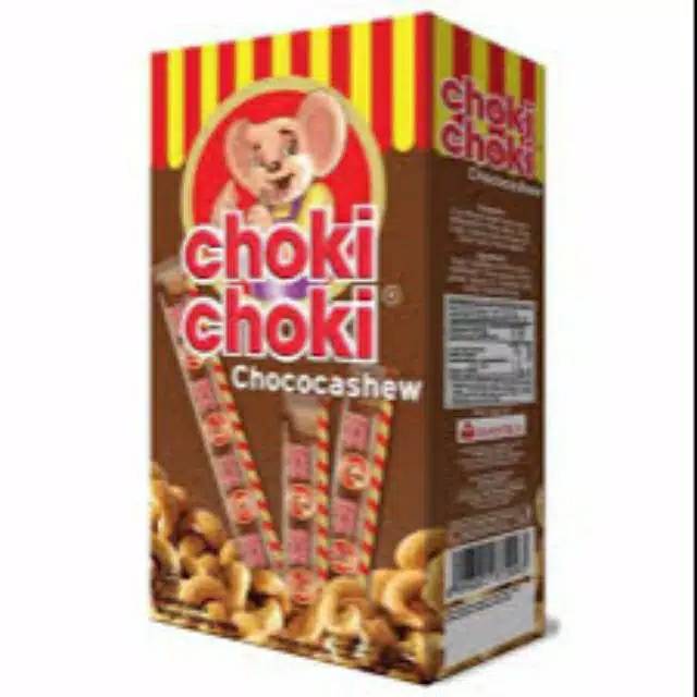 

Choki Choki Chococashew / Coklat Pasta isi 20 pc