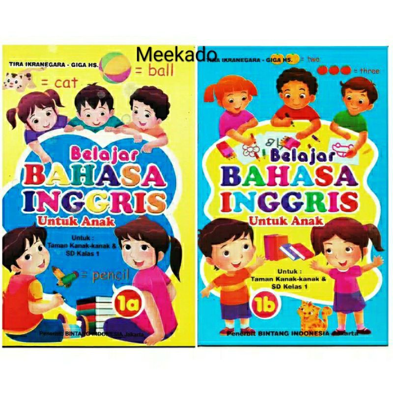 Buku Belajar Bahasa Inggris Untuk Paud Tk Sd Edukatif Murah Shopee Indonesia