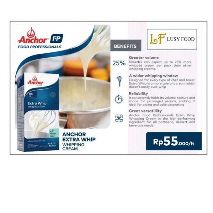 Extra whipping cream Anchor