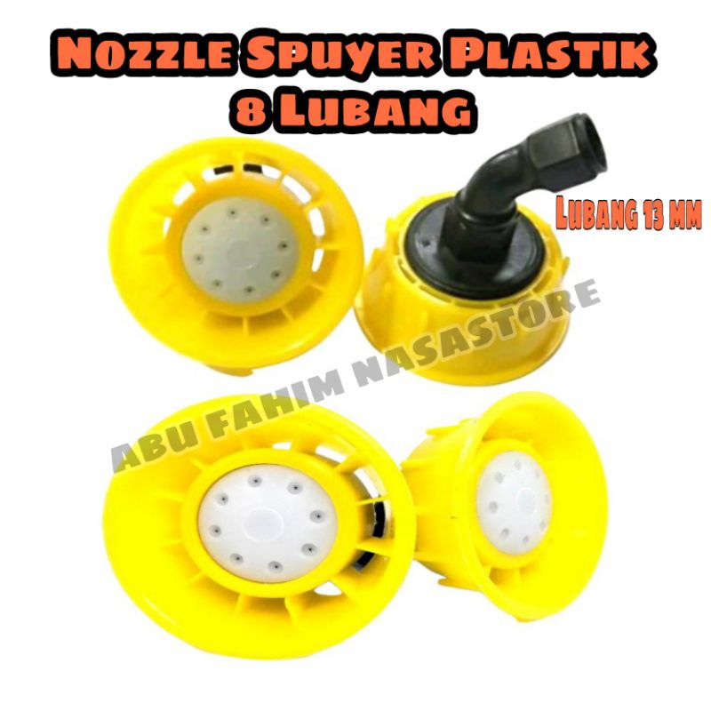 NOZZLE SPUYER LUBANG 8 / NOZLE SPRAYER ELEKTRIK SPUYER LUBANG 8 / NOZEL MANGKOK LUBANG 8