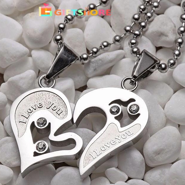 COD✨Kalung Love Magnet kalung Couple Pelukan Choker Liontin Necklace Pasangan Cinta gs