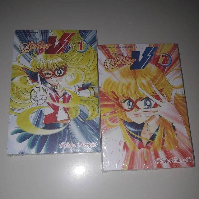 Komik Sailor V set end Segel. Sailor moon. Naoko Takeuchi