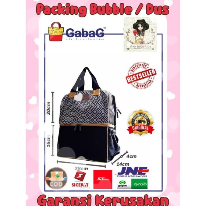 Best Seller - Gabag Jarvis Coolerbag Free 2 Buah Icegel Illya