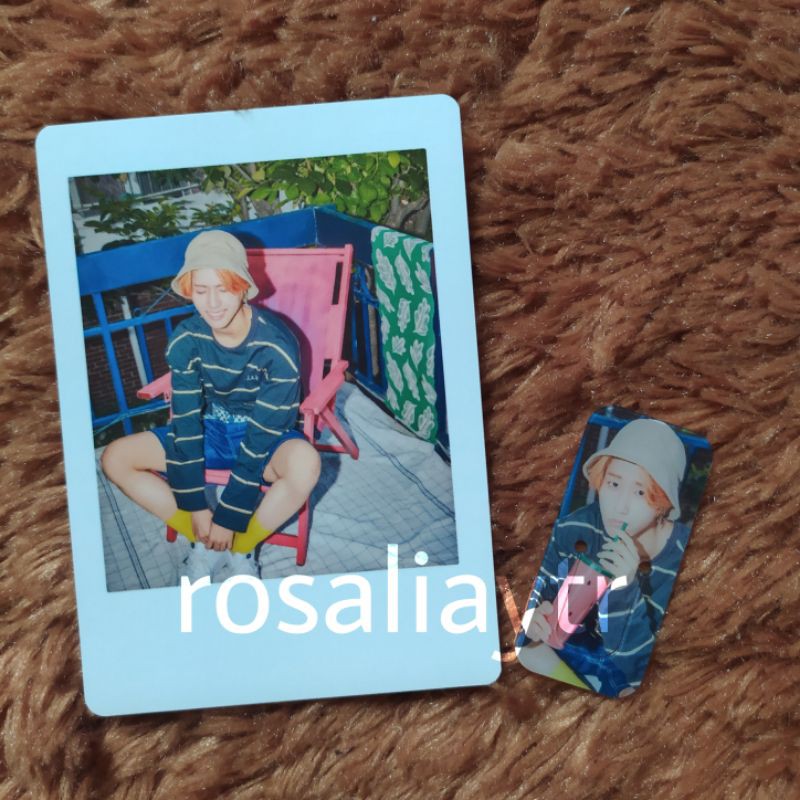 SKZ STRAYKIDS HAN JISUNG UNVEIL POLAROID PHOTOCARD + BOOKMARK
