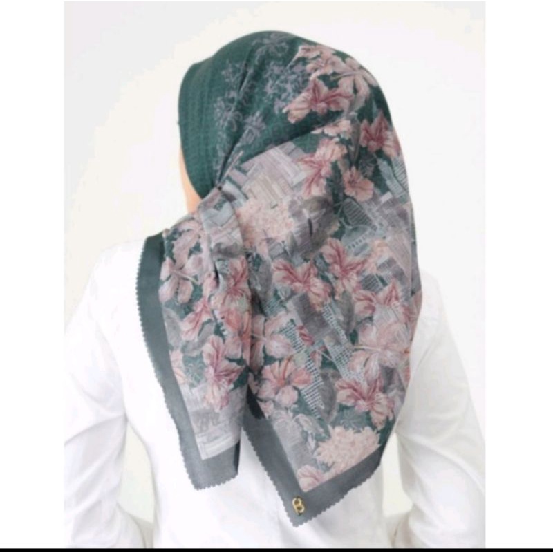 New Malaya series warna emerald buttonscarves