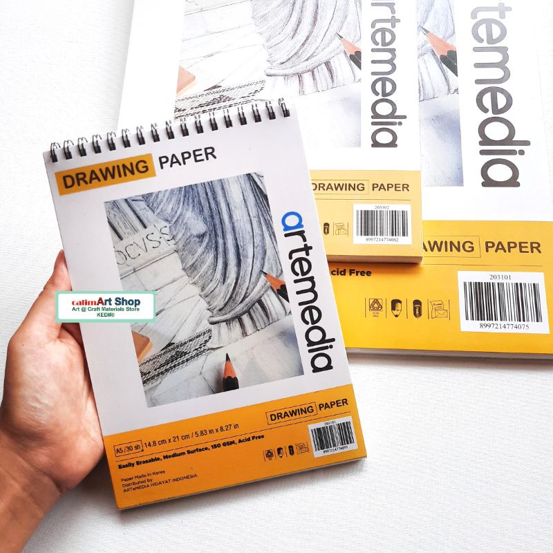 Sketchbook / Buku Gambar / Sketsa Artemedia Drawing Book A3