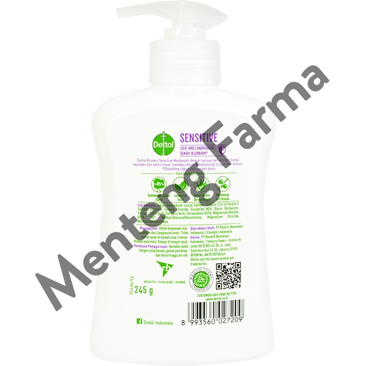 Dettol Handwash Sensitive - 245 ML