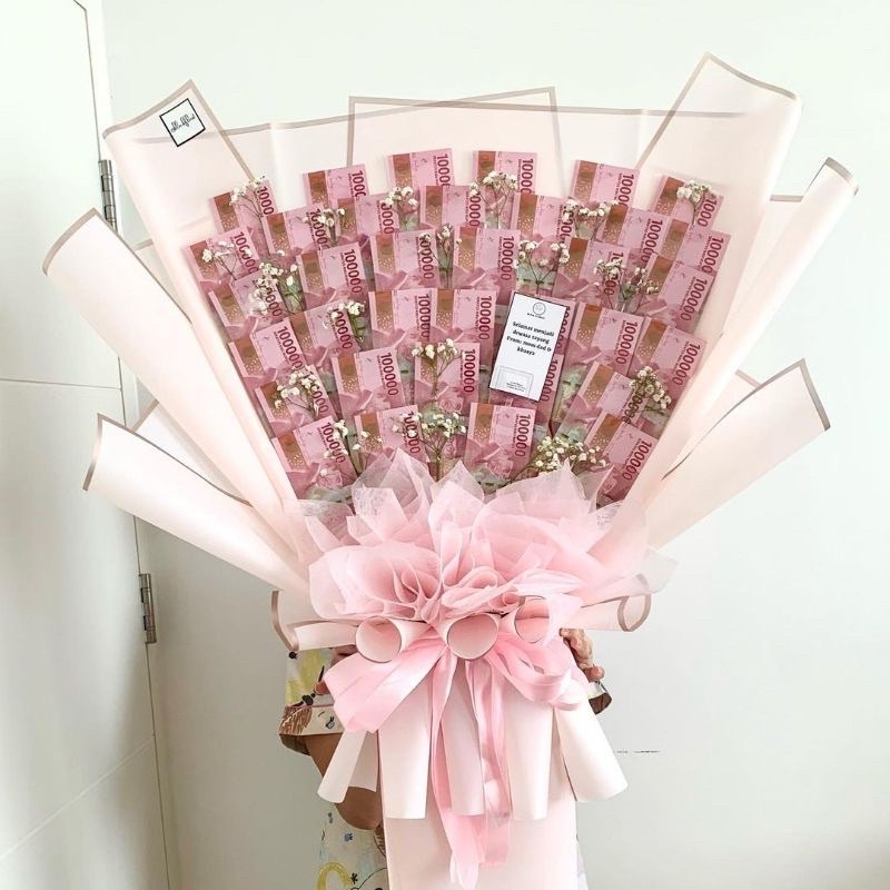 [ CHAT SEBELOM ORDER ] Buket Uang 1 Juta | Dijamin Amanah