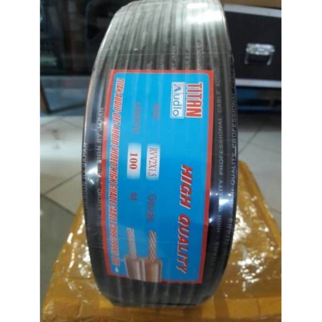 KABEL SPEAKER PROFESIONAL TITAN AUDIO 2 X 1.5