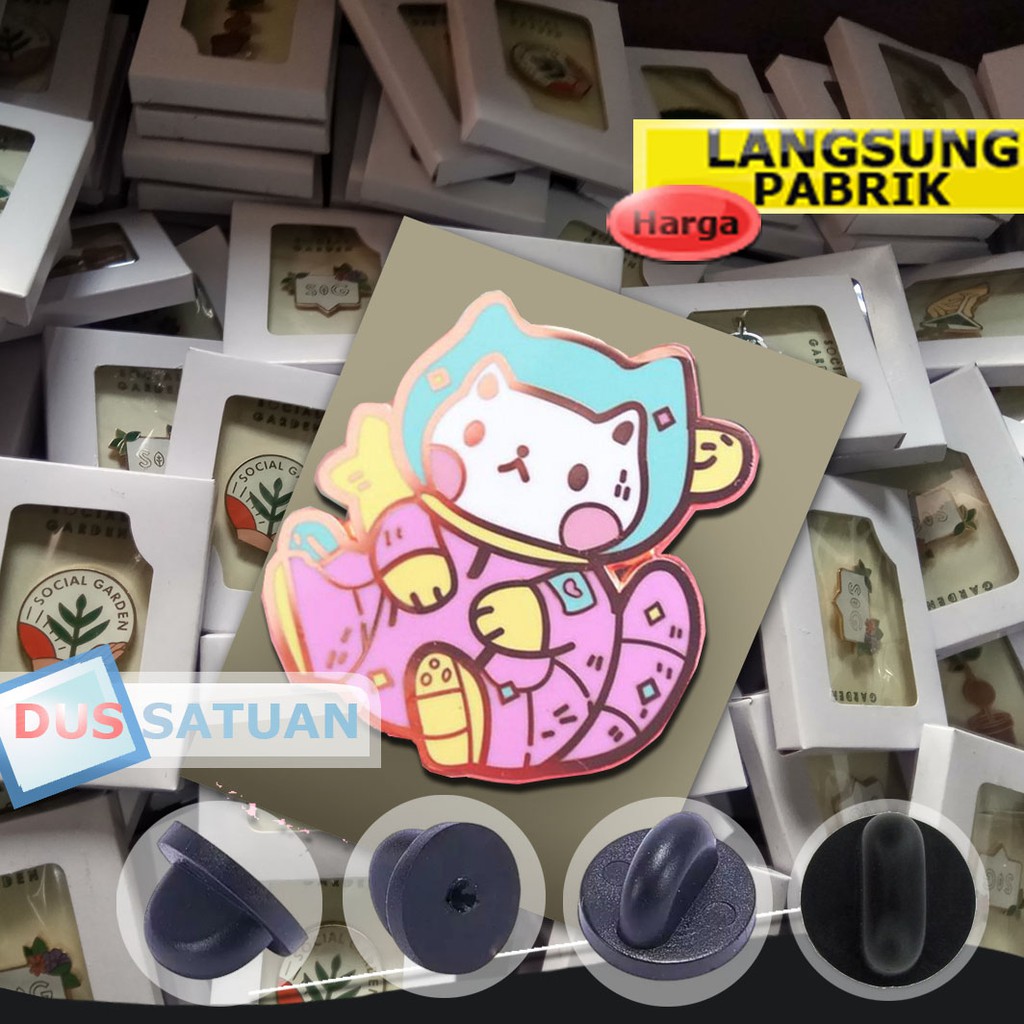 PIN HARD ENAMEL SOFT ENAMEL CUSTOM BISA LOGO CUSTOM UNTUK KOMUNITAS DAN EVENT ACARA