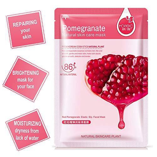 MASKER WAJAH ROREC NATURAL SKIN CARE MASK SHEET / ROREC KOREA MASK / INARAONLINESHOP