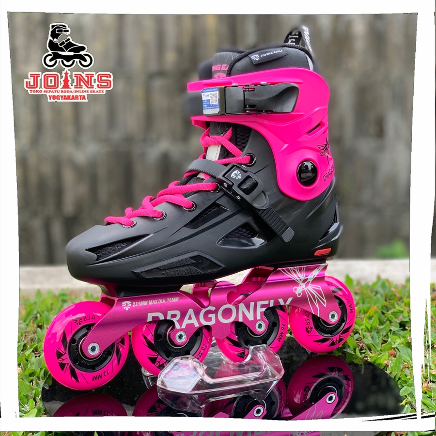 Sepatu Roda Inline Skate Flying Eagle F3 Dragonfly Pink