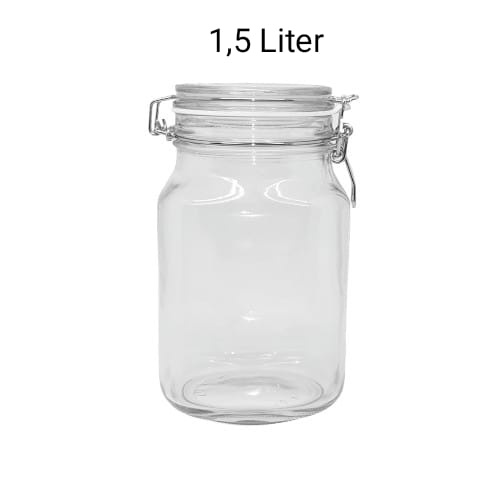 Kedaung Hermetico Toples / Jar 1 Liter - 1,5 liter