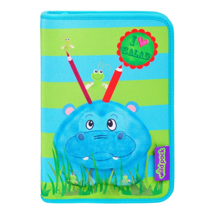 

Okiedog Wildpack Pippa Hippo - Kotak Pensil Pencil Case Anak 3D