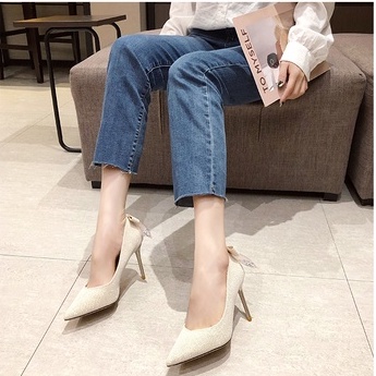 [ ORIGINAL IMPORT ] Sepatu Heels Wanita Korea Import Premium Quality SI189