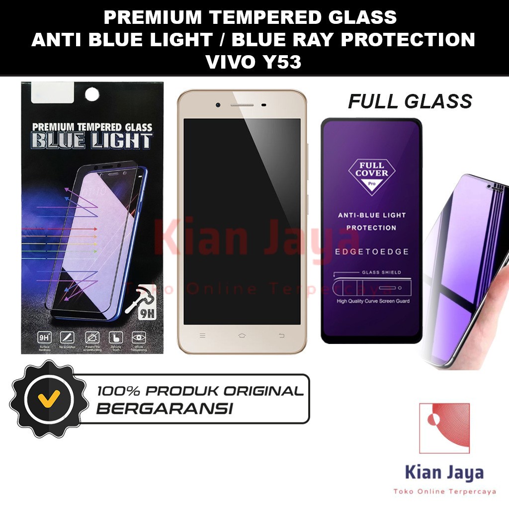 Tempered Glass Vivo Y53 Anti Blue Light Hp Temper Anti Gores