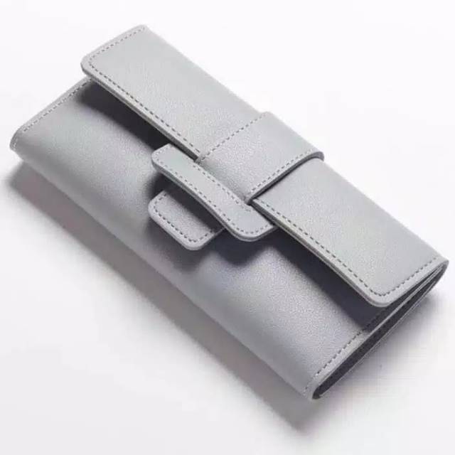 EV- 6017 DOMPET LIPAT KEPANG /DOMPET LIPAT PANJANG WANITA ASLI IMPORT-2