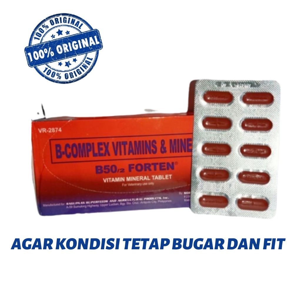 B50 + Forten - b complek vitamin dan mineral