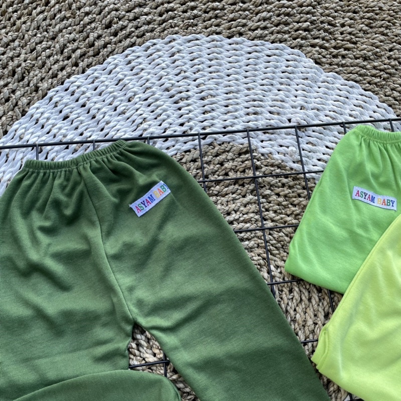 3 PCS Celana Tutup Kaki Bayi Celana Panjang Bayi Celana Bayi Beru Lahir Celana Newborn DNW BABY