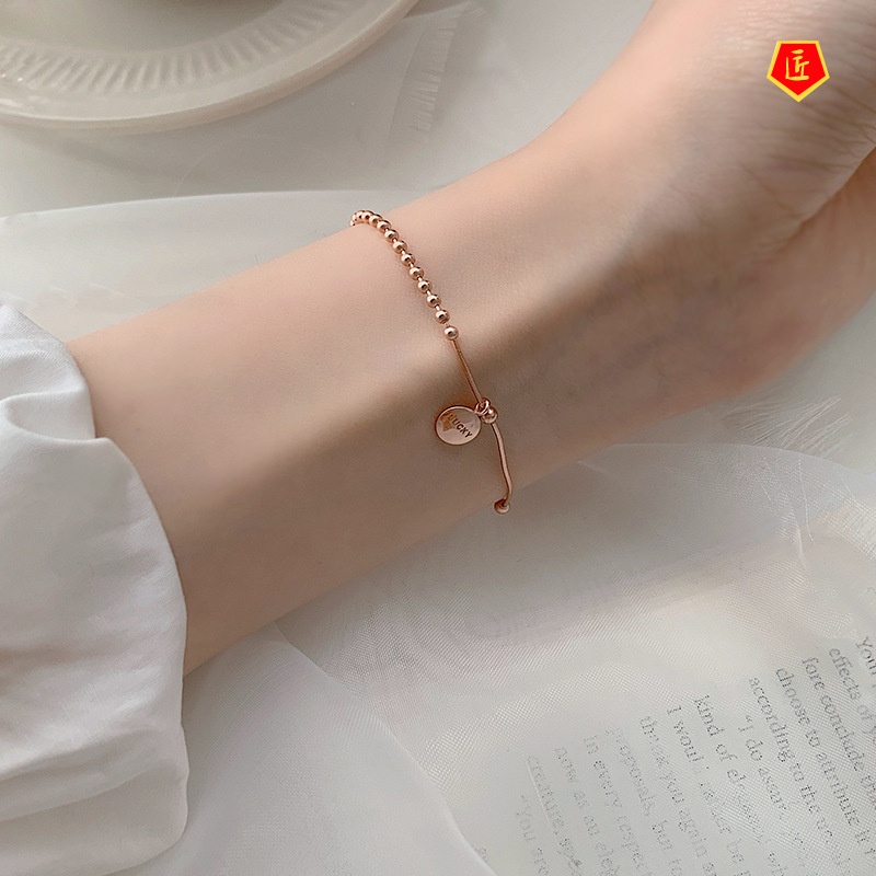 [Ready Stock]New Lucky Asymmetric Bracelet for Women