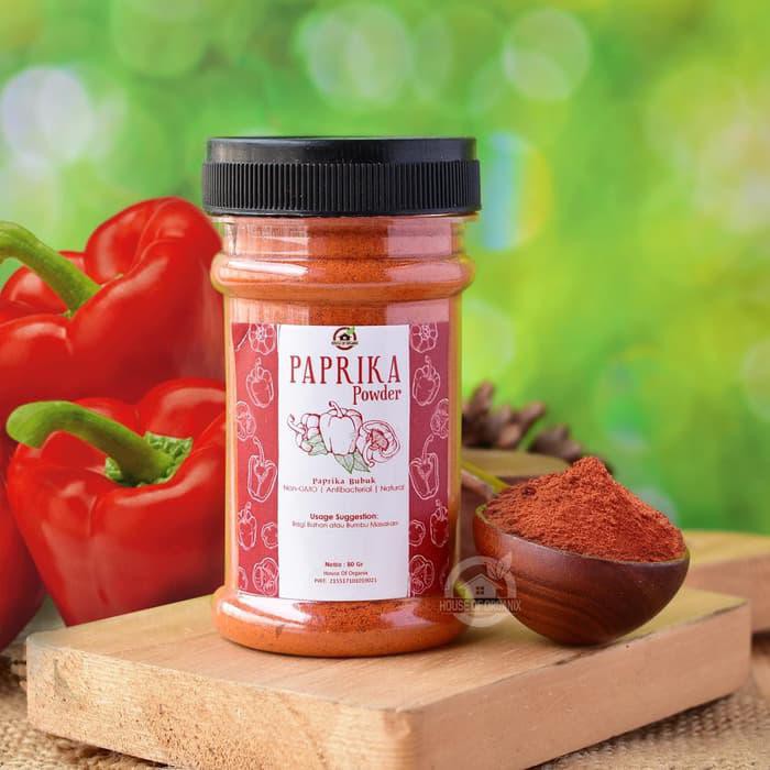 

House Of Organix Paprika Powder 80 Gr BERKUALITAS