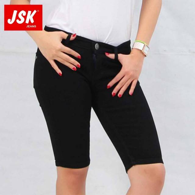 Celana Pendek Skinny polos JSK Jeans Original Produk Jeans