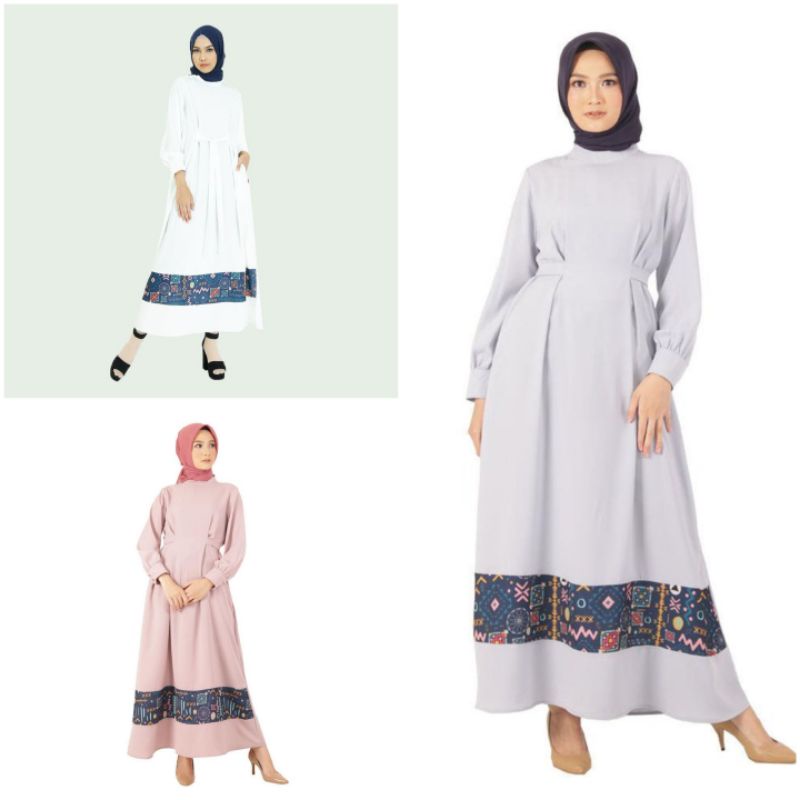DRESSCODE FREXA DRESS DAUKY/GAMIS CANTIK