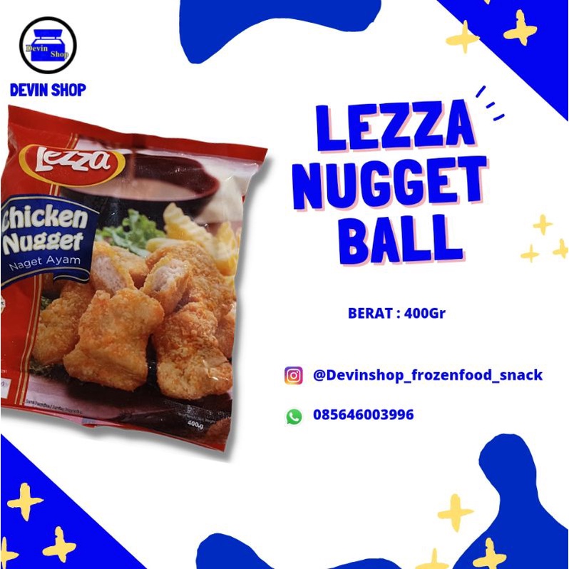 

LEZZA NUGGET BALL 400GR