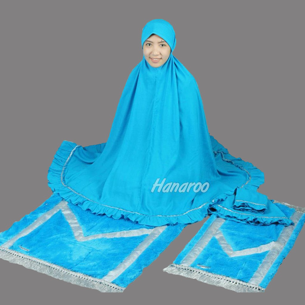 Hanaroo Mukena Warna Dewasa &amp; Balita (Mukena only)