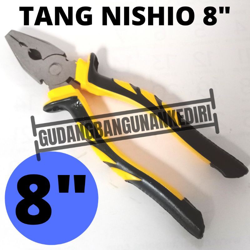 Tang kombinasi nishio combination pliers 8&quot; stonegate nishio