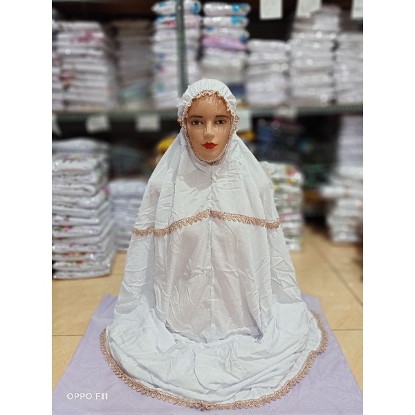 MUKENA TERUSAN DEWASA MUKENA RAYON POLOS MUKENA POLOS DEWASA MUKENA POLOS PUTIH DEWASA MUKENA MURAH 