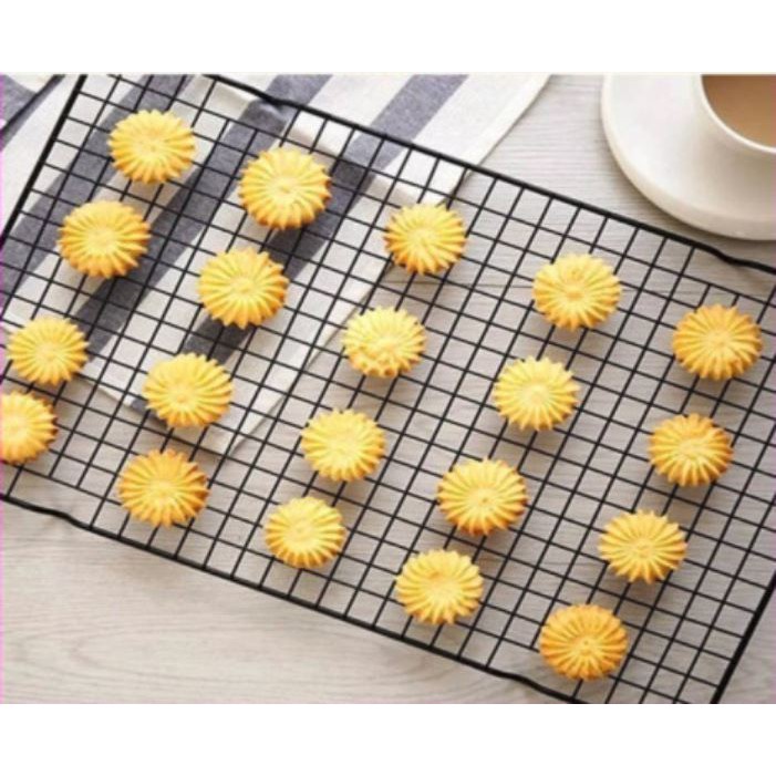 Cooling Rack Single Rak Pendingin Tatakan Kue Cake Cookies Baking Peralatan Dapur Perlengkapan Rumah Termurah Berkualitas