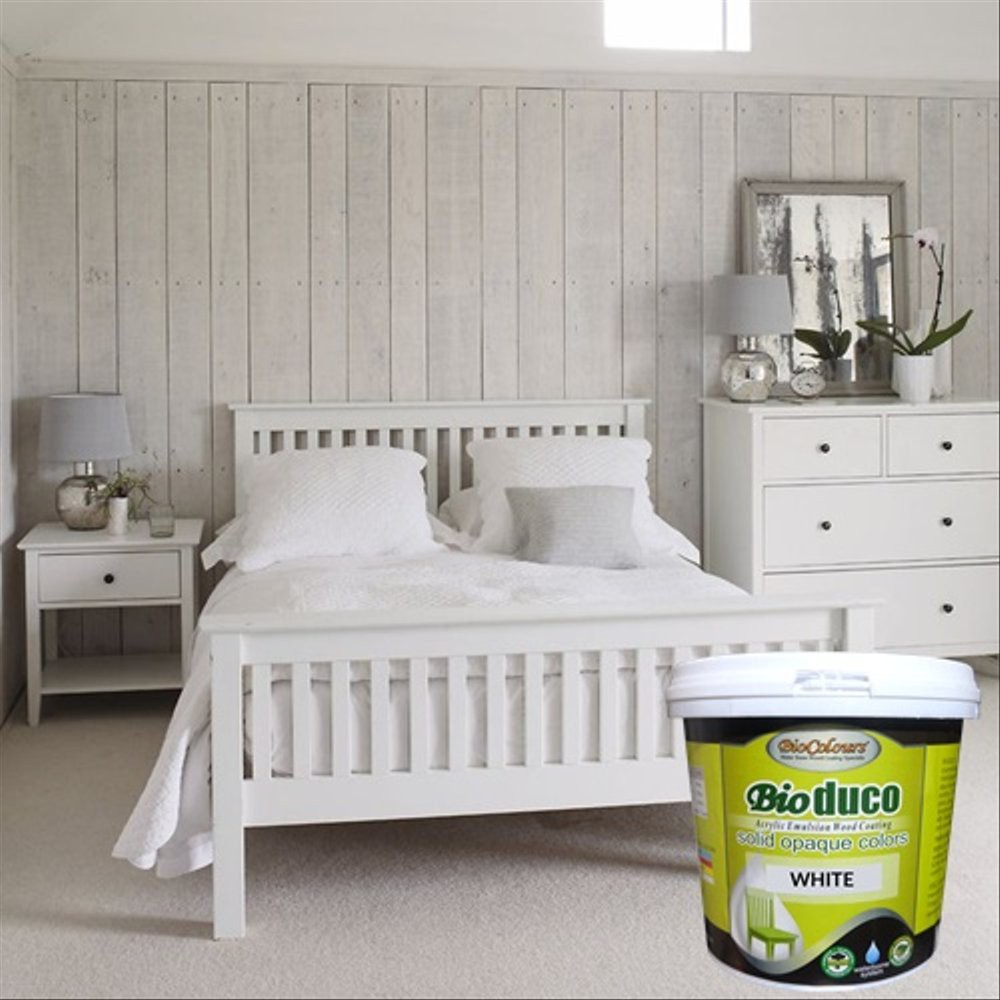 

Cat Kayu Murah Terbaik Water Based BioColours Bioduco White Terlaris