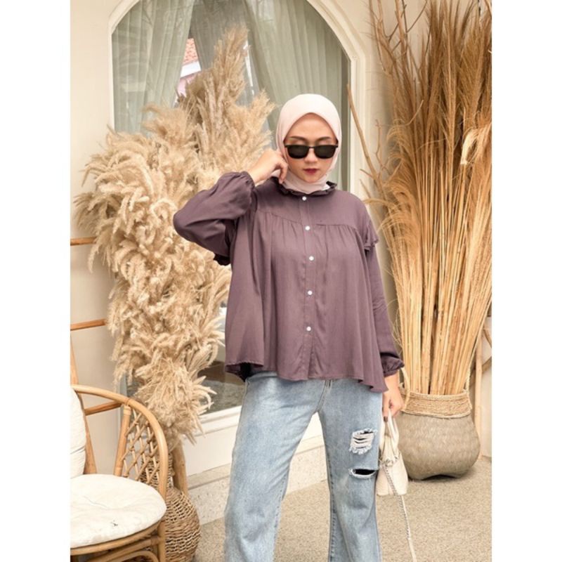 Biya Blouse RAYON Viscose PREMIUM (LD ±110cm) //JF4756