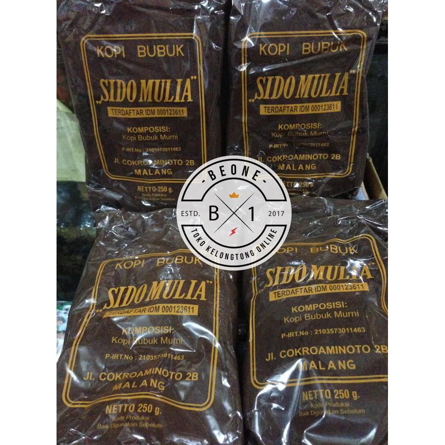 

Ready Stock] Kopi Sido Mulia Kopi Malang