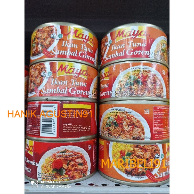 

Maya Tuna Sambal Goreng 185gr maribeli91