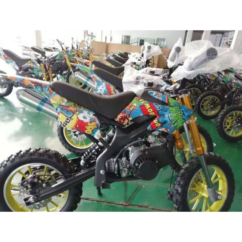 MINI TRAIL MT2 LENKA 49CC PROMO MOTOR MINI TRAIL 49CC - MINI TRAIL - MOTOR CROSS MINI - MOTOR ANAK