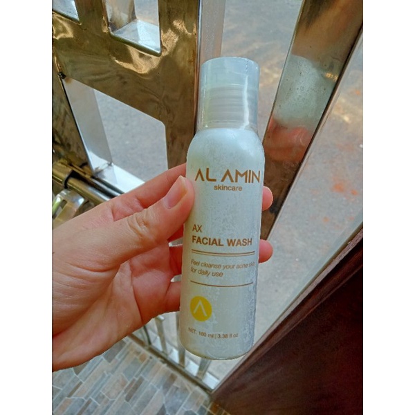FACIAL WASH AX by AL AMIN SKINCARE (Untuk kulit BERJERAWAT) FACIAL WASH ACNE JERAWAT