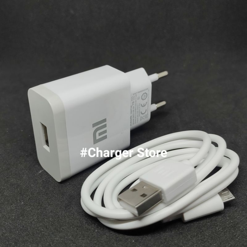 Charger Xiaomi Mi4i Mi3 Mi9 Mi Note Pro Redmi 2 Redmi 3 Redmi 4X Redmi Note 2 Note 3 Note 4 Mi Pad 2 Pad 7 Pad 9 Mi1 Mi1S Mi2A Kabel Micro USB Fast Charging ORIGINAL