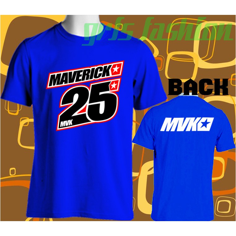 Kaos Maverick Vinales Logo 25