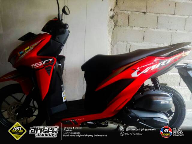Sticker Vario 150 New 2018 Malaysia  Shopee Indonesia