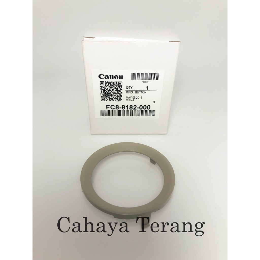 Ring Button Mesin Fotokopi Canon IRA 4045 4051 FC8-8182-000 Original