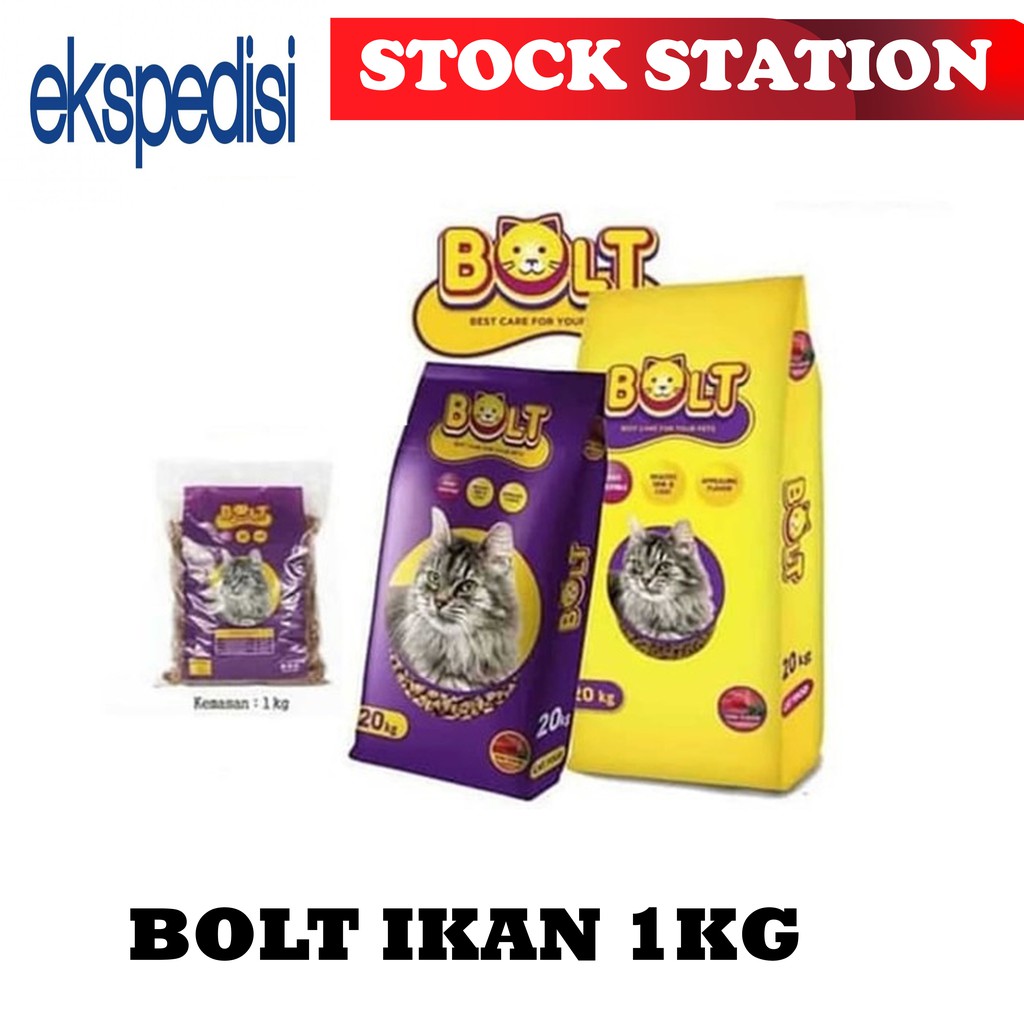 BOLT Ikan/Donut/Salmon/Kitten Salmon 800GR (EKSPEDISI)