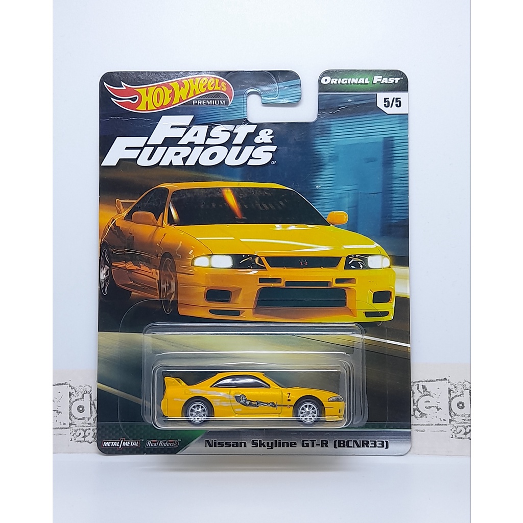 Jual Hot Wheels Nissan Skyline GT R BCNR R Original Fast Indonesia Shopee Indonesia