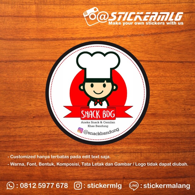 

Sticker Label Produk 050