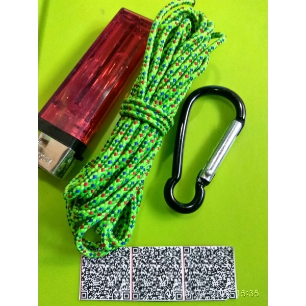 TALI PANCING KUAT & KAIT CARABINER