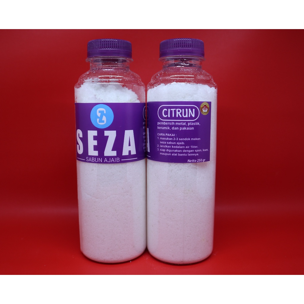 Citrun 250Gr / Sitrun / Citrun / Pembersih Multifungsi / SEZA CITRUN Original