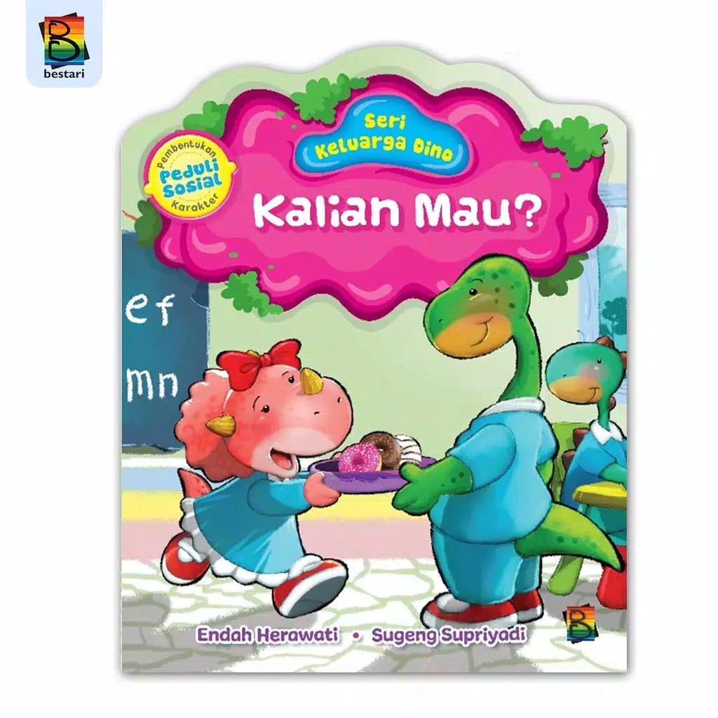 Buku Cerita Anak - Seri Keluarga Dino - Cerita Bergambar (Cergam) Fiksi-Kalian Mau