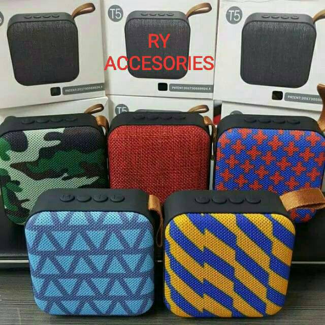Speaker Bluetooth T5 high quality / speaker aktif T5 mini super bass -  T5 GRADE A