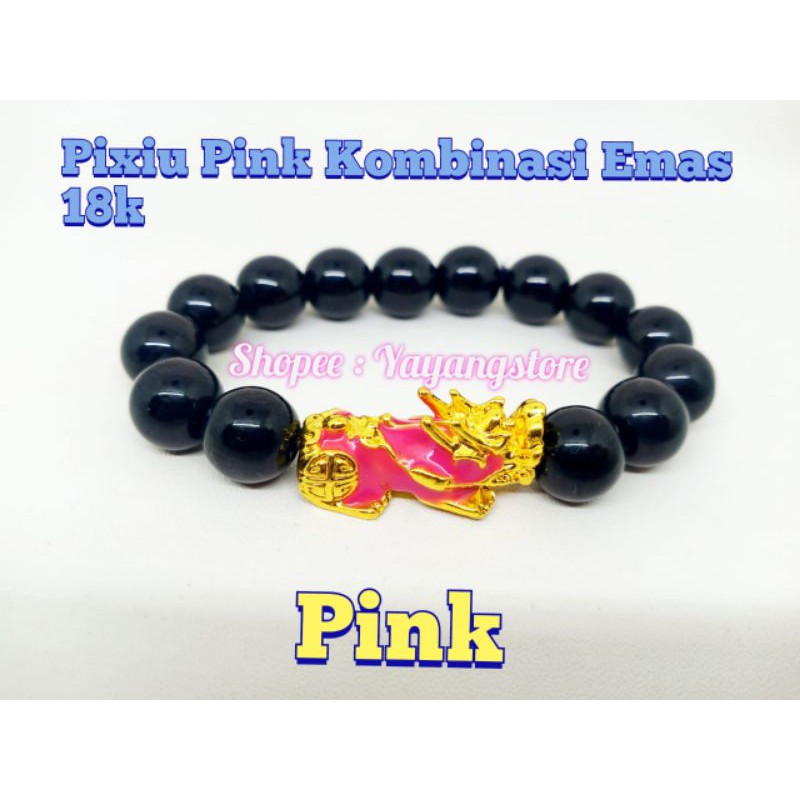 GELANG PIXIU 10 MM / GELANG MANTRA BUDDHA OM MANI PADME HUM / GELANG FENG SHUI / HOKI